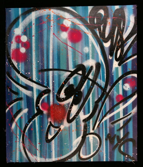DELTA2 Canvas 31.5x23cm SEEN/COPE2/RAMMELZEE/FUTURA/QUIK