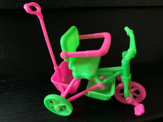 Fashion Barbie Doll Sized Accesorry@@Kelly Doll Sized Tricycle@On Sale&Girl Gift 3