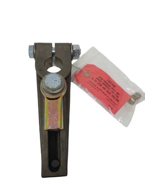 Honeywell Rockford 087449  Adjustable Brass Actuator Lever Crank Arm 1" ID x 7"L