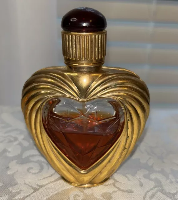 Vintage Victorias Secret Rapture Cologne Heart Bottle