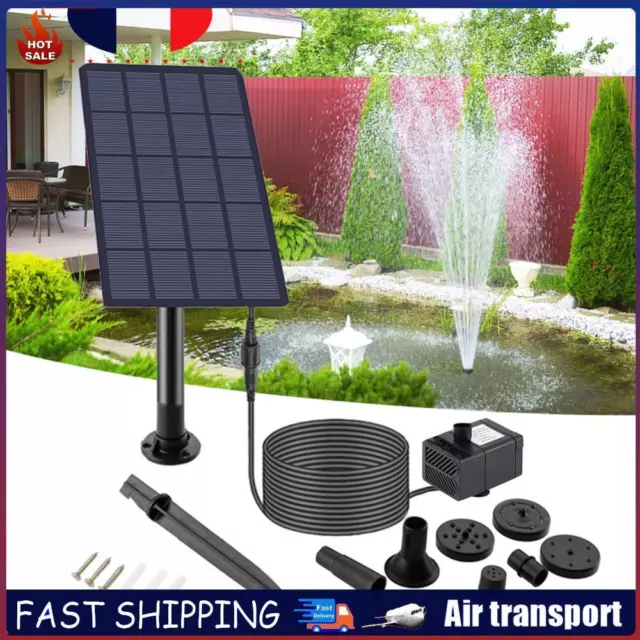 5W 5V Aquarium Pump Solar Water Pump Energy Saving with Stake Kits for Fish Tank