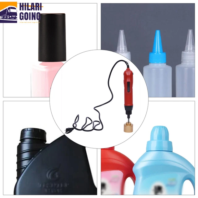 Handheld Electric Bottle Capping Machine Screw Capper Sealing Sealer Tool 110V