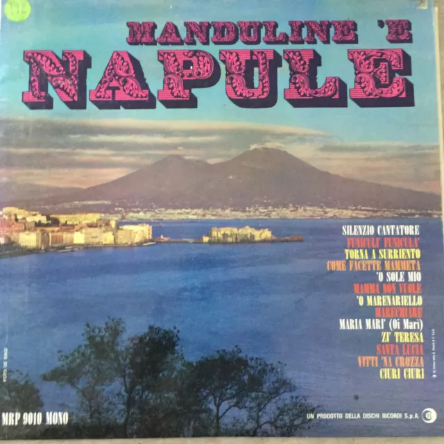 ILLER PATTACINI: Manduline 'e Napule (Ricordi MRP 9010 / NM)