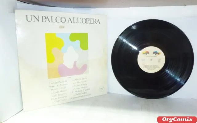 Un Palco All'opera - Vinile Lp 12" Pollici 33 Giri Rpm In Buone Condizioni