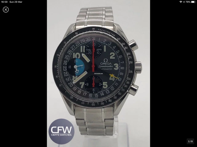 Omega speedmaster mark 40 schumacher hotsell