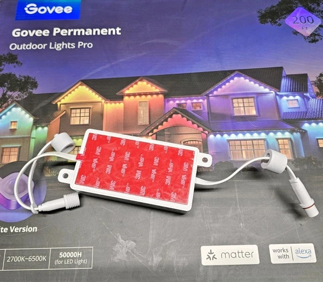 GOVEE PERMANENT OUTDOOR Lights Pro Driver Module $96.50 - PicClick CA