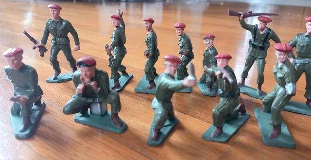Figurine Soldat Tireur D'élite Barclay #703 – Métal – Vintage Années 30