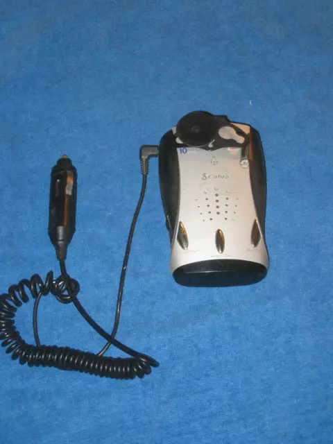 Cobra ESD 9860 Radar Detector and 7ft coiled power cord, Used, Working Cobra ESD 9860 Radar Detector and 7ft coiled power cord, Used, Working