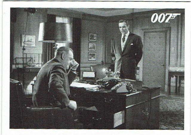 James Bond 007 Autographs & Relics Goldfinger Throwback Chase Base Card #017