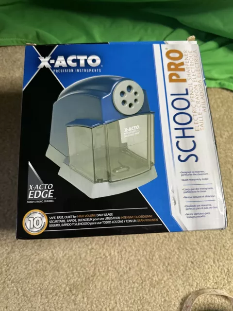 X-ACTO School Pro Electric Pencil Sharpener Blue