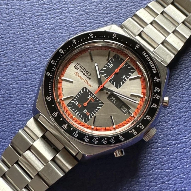 OROLOGIO VINTAGE SEIKO Cronografo Kakume - CAL 6138 - Anno 1975 EUR 605 - Foto 10