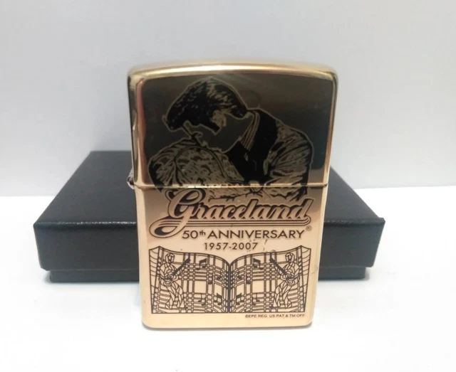 Zippo 2006 E 06 Elvis Graceland 50th Anniversary Limited Edition 1227/5000 2