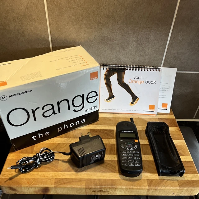 Telefono cellulare vintage Motorola MR201 in scatola - Senza batteria