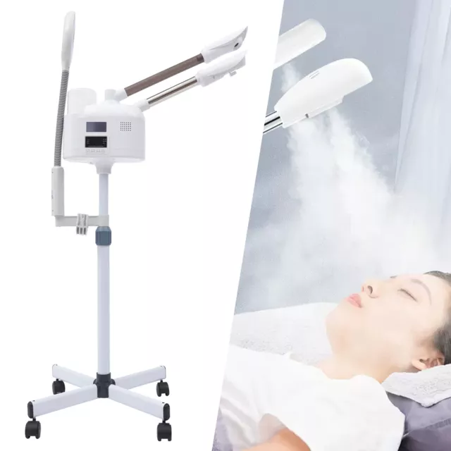 3in1 Facial Steamer Ozone Professional Beauty Salon Spa Skin Care Equipment