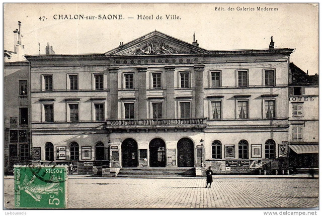 71 CHALON - hotel de ville ---