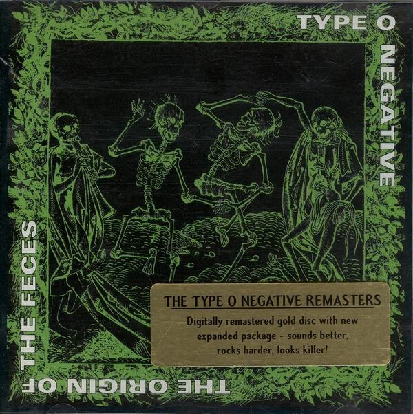 Type o negative the origin of the feces cd album re rm gol 1997