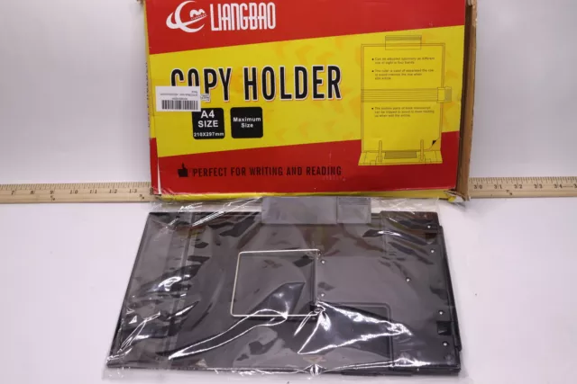 Liangbao Stationery Desktop Document Book Copy Holder w/ Line Reader 616-19