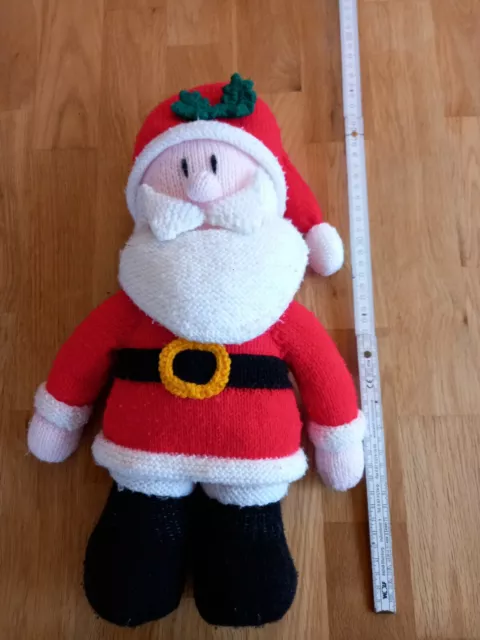 Plüschnikolaus gestrickt Größe circa 44 cm