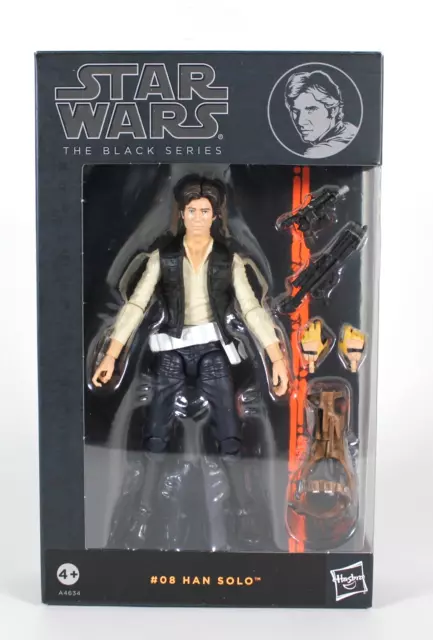 Star Wars The Black Series Han Solo orange line 08