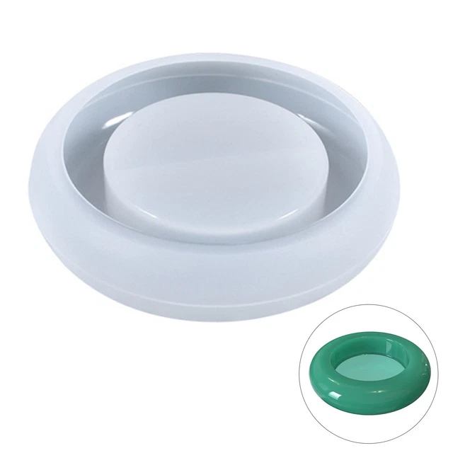Kristall Epoxy Form Kerzenhalterhaus Dekoration Schmuck Silikon Form DIY