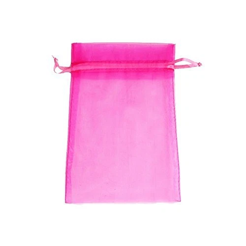 200pcs 4x6 Inches Drawstring Organza Pouches Wedding Party Jewelry Favor Gift