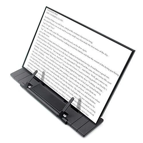 Desktop Document Book Holder Metal Foldable Reading Rest Book Standn