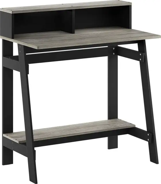 Laptop Table Computer Desk Frame Small Spaces Home Workstation Office Furniture