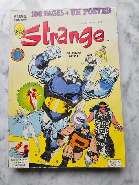 STRANGE ALBUM N°110 - 5 Février 1979 - Lug - Quatre Fantastiques & Spiderman