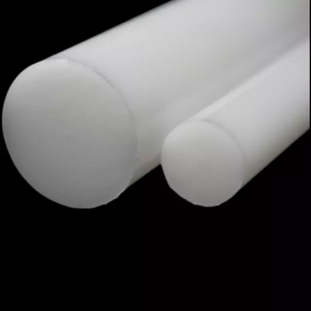 HDPE ROD NATURAL / WHITE - (60mm) Diameter x 245mm Long (Engineering Plastic)