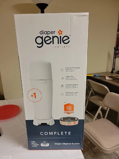 Playtex Diaper Genie Complete Pail with Built-In Odor Controlling