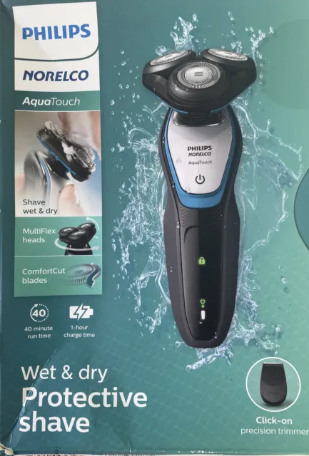 Philips Norelco AquaTouch Wet & Dry Electric Shaver S5090/87 Series 5000 Sealed!
