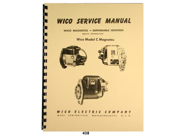 WICO XH XHD XHE Service Instructions | Heavy Equipment