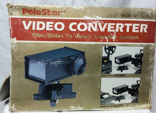 Vintage Polestar Slide to Video Tape Converter Model PV-10