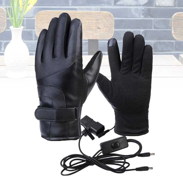 1 Paar 60V -Schutzwasserdichte Aufladung Heizhandschuhe Warme