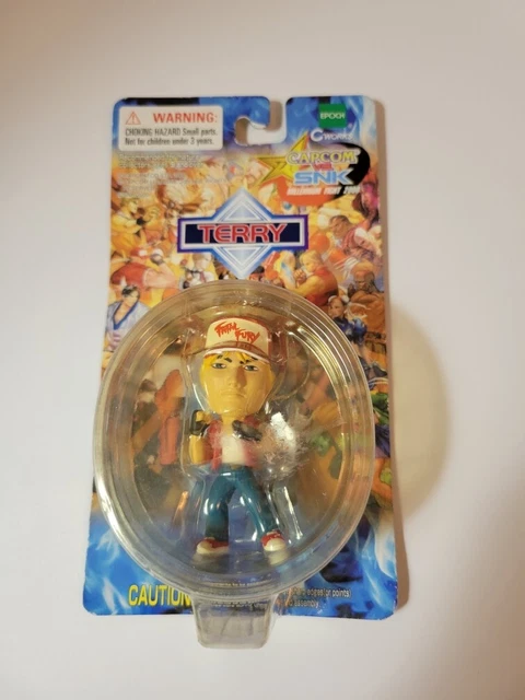 Capcom vs Snk : King of Fighters Terry 3D 2 -3  Action Figure Key Chain