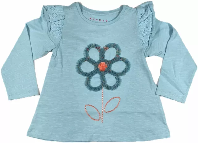 Ex Chain Store Girls Long Sleeve Top 12-18, 18-24 Months & 3, 4, 5, 6 Years old