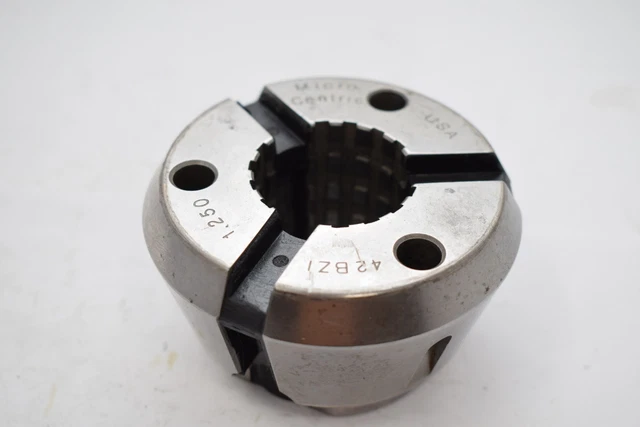 MicroCentric 42BZI 1.250'' Quick Change Round Serrated Collet USA