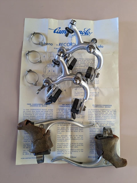 The World Champion Campagnolo Record Brake Vintage Road Racing Bike Italian