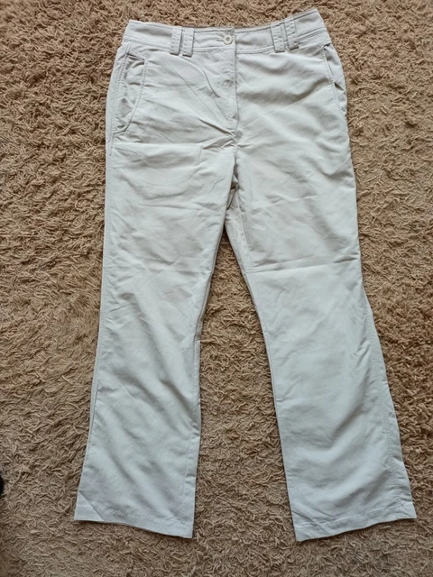ROHAN Fusion Cargo Trousers Khaki Walking Hiking UV Protection UK 12