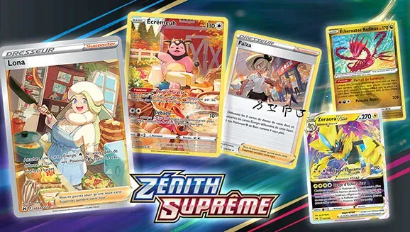 Carte Pokémon Zénith Suprême EB12.5 Co/Unco/Holo/Reverse/Rare/Secrète Neuve FR