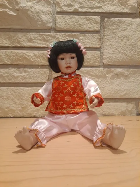 Mei Mei Danbury Mint Porcelain Chinese Doll
