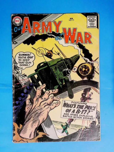 Our Army at War (1952) #79     LOW Grade   Golden Age