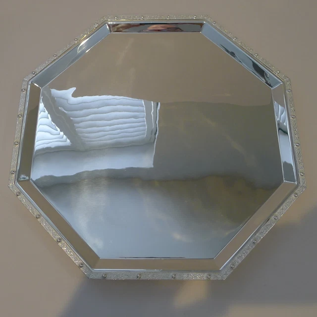WOLFF FEINGOLD AUFLAGE Dore or Fin, Antique Serving Platter Tray