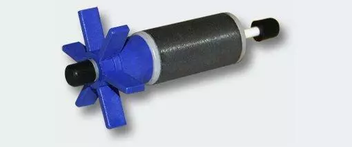 TTSpare Part SunSun HW-302 Pump Impeller/Pump Shaft Ø 43mm External Filter