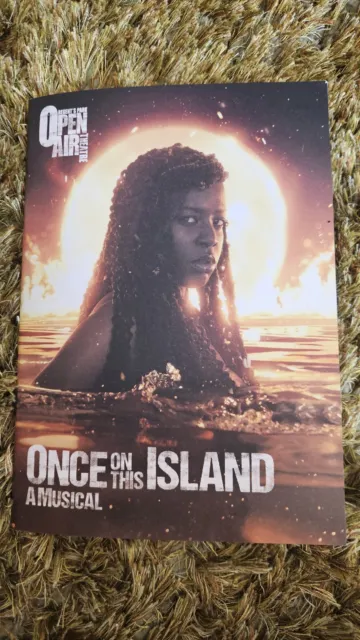 Once On This Island London Theatre Programme Signed Charity