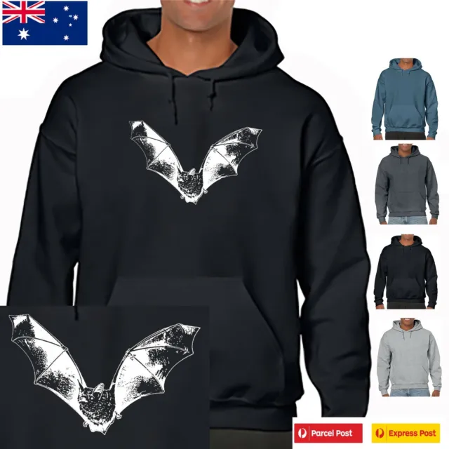 Big Bat Flying fox Halloween  cool Funny Hoodies Unisex Men's Hoodie Fun  new