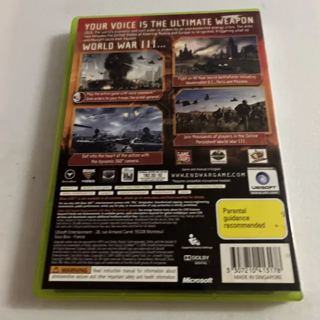 Tom Clancy's EndWar - Xbox 360 Game 2