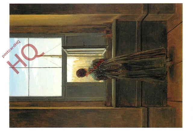 Frau Am Fenster Caspar David Friedrich picclick.de