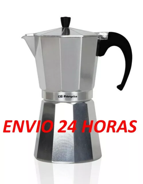 Cafetera Clásica Italiana Orbegozo Aluminio 2 Taza