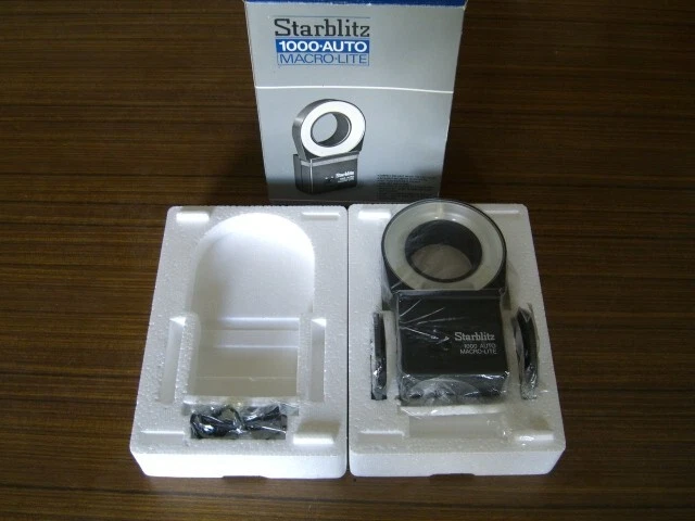 Starblitz Ring Flash     1000 Auto Macro Lite dans boîte